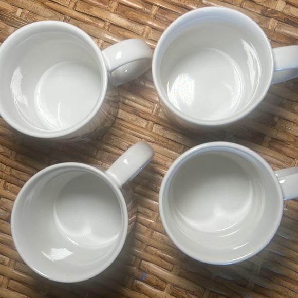 Vintage 1983 NINA CHD  Set of 4 Floral Coffee Mugs - Picture 2 of 8